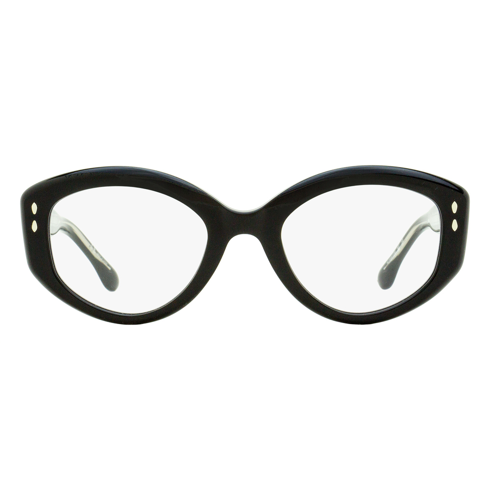 Isabel Marant Oval Blue Block Eyeglasses IM0088/G/BB 807 Black 50mm - Picture 2 of 2